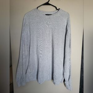 Banana Republic Light Gray Crewneck Sweater, Size XL